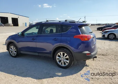 2015 Toyota Rav4 Limited z USA, uszkodzony, nr VIN 2T3DFREV1FW396632